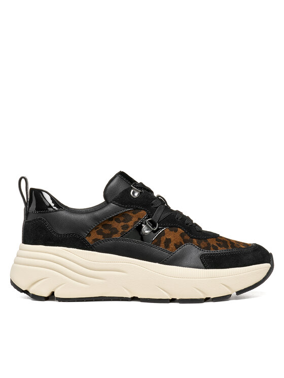 Geox Sneakers D Diamanta D36UFE 0NX22 CM69B Negru