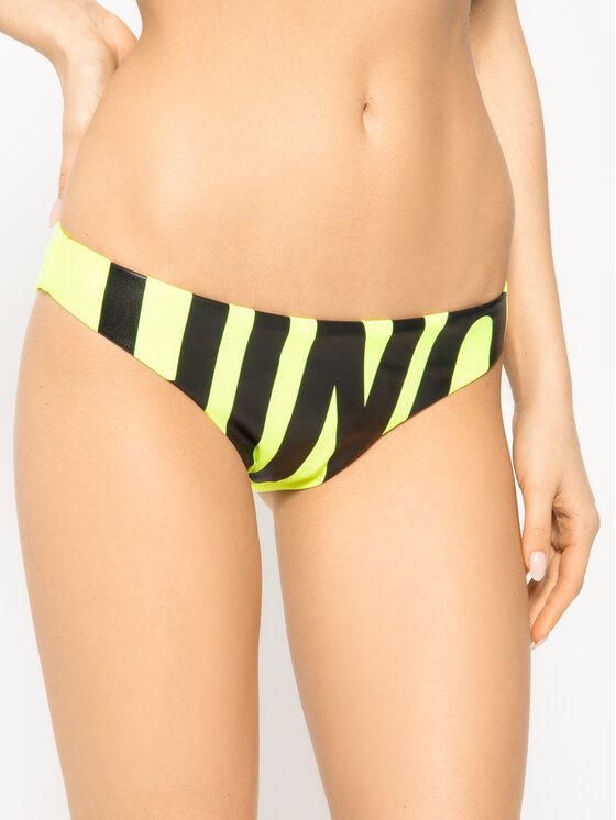 Moschino Underwear & Swim Dół od bikini 7105 5955 Żółty