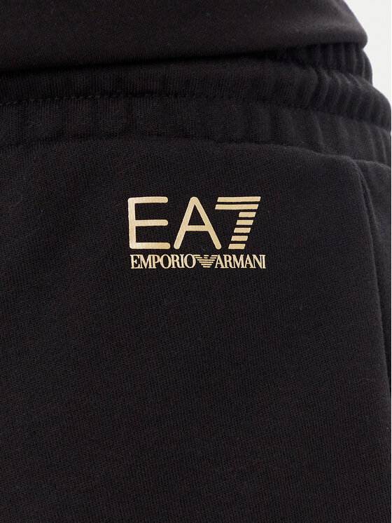 EA7 Emporio Armani EA7 Emporio Armani Sportovní kraťasy 7W000108 AF12473 MC004 Černá Loose Fit