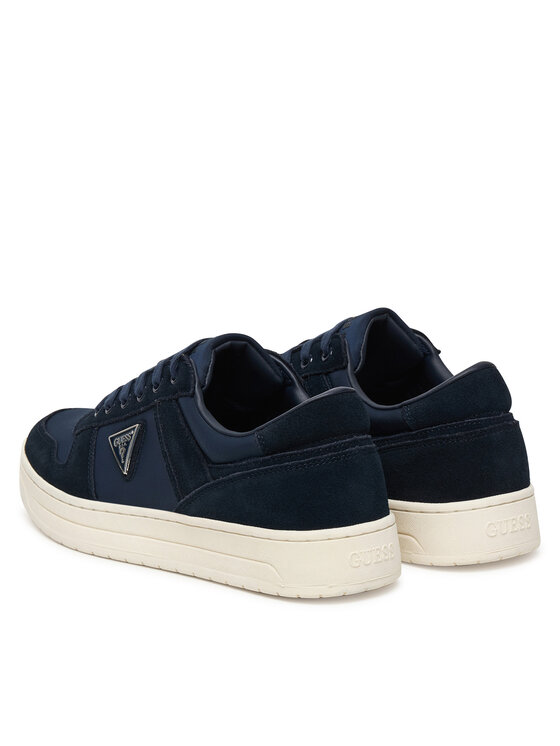 Guess Guess Sneakersy FMJUDD LEA12 Tmavomodrá