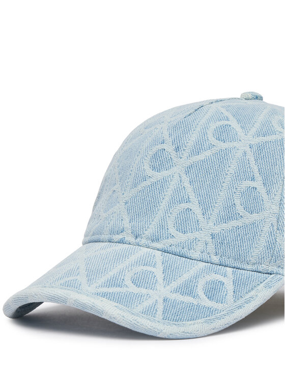 Calvin Klein Calvin Klein Cap Aop Jacquard Denim Bb Cap LV04F5069G Blau