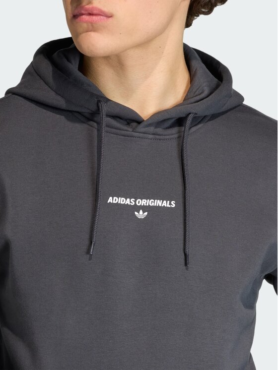 adidas adidas Bluza 163209 Szary Loose Fit