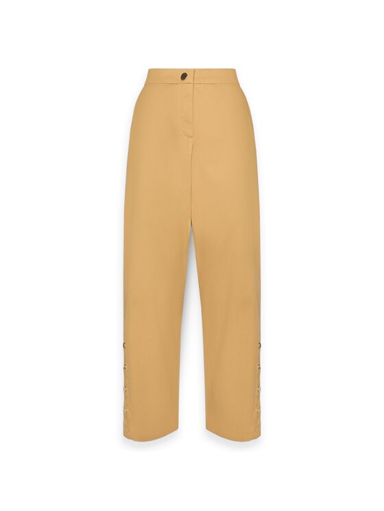 Elena Mirò Elena Mirò Pantaloni di tessuto P015P000463N012 Crema Regular Fit