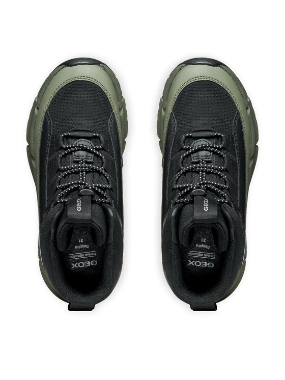 Geox Geox Trzewiki J Flexyper Plus Boy B Abx J66LCF 0FUCE C0033 S Zielony ciemny