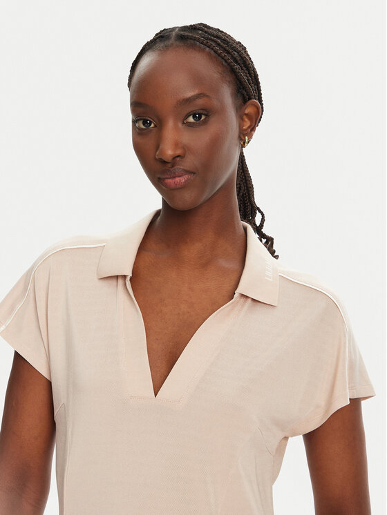 Liu Jo Sport Liu Jo Sport T-särk TA5183 J4883 Beež Regular Fit