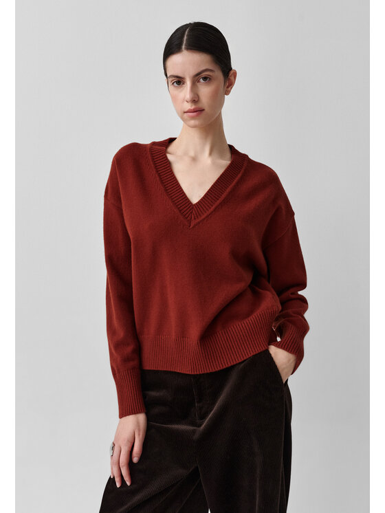 TATUUM TATUUM Sweter ELNERKA Czerwony Classic Fit