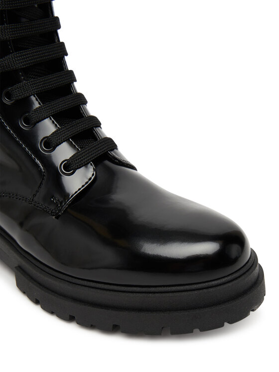 Tommy Hilfiger Tommy Hilfiger Trapery Lace-Up Bootie T4A5-34028-1453 D Czarny