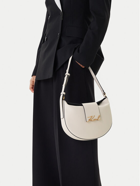 KARL LAGERFELD KARL LAGERFELD Ročna torba B1W30059 Bela