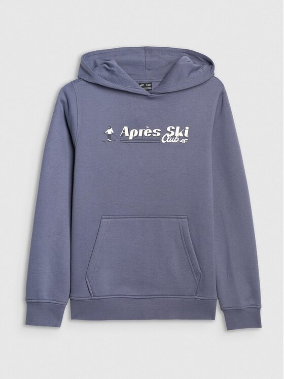 4F 4F Felpa 4FJRAW25TSWSM2416-32S Blu scuro Regular Fit