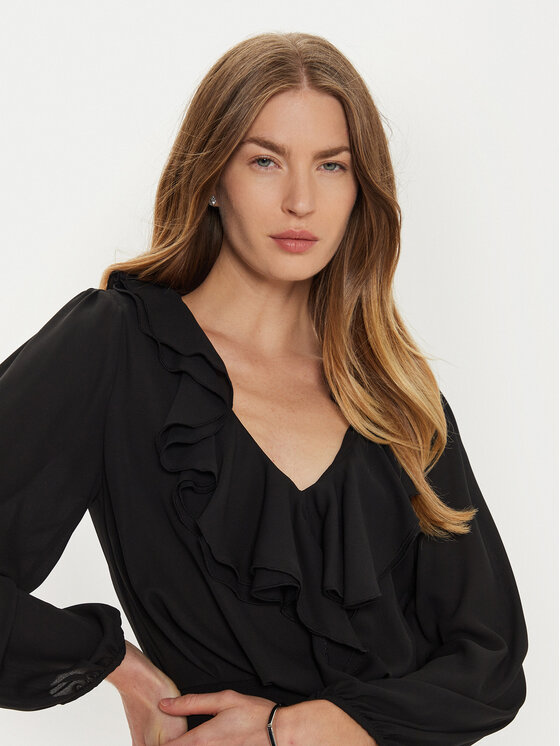 Rinascimento Rinascimento Kombinezon CFC0019709002 Czarny Regular Fit