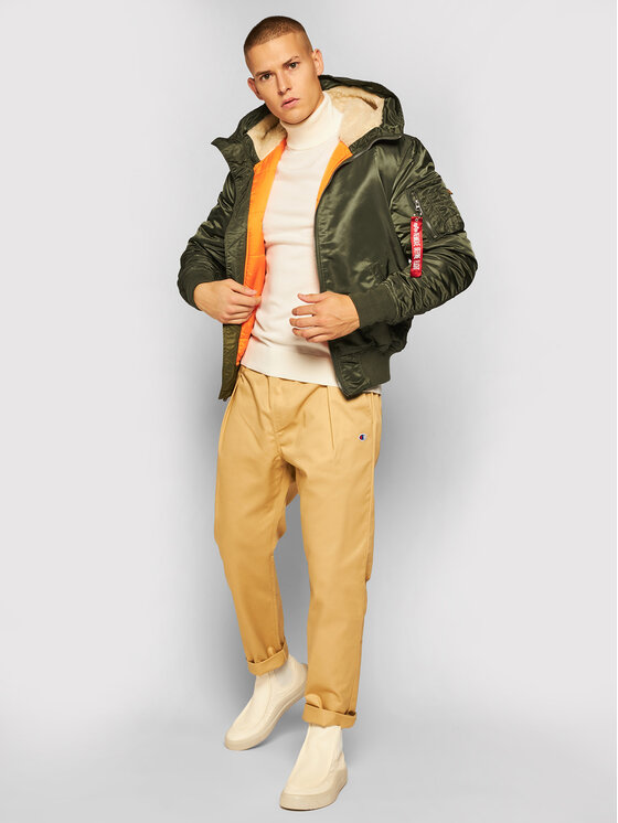 Alpha Industries Alpha Industries Bunda pro přechodné období Ma-1 Tt 158104 Zelená Regular Fit
