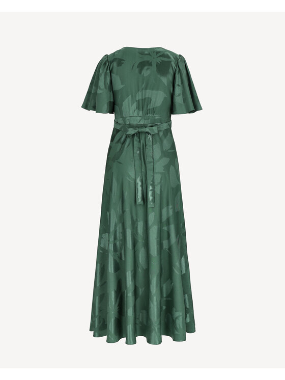 Castellani Castellani Sukienka codzienna Sukienka Sylvi Zielony Regular Fit