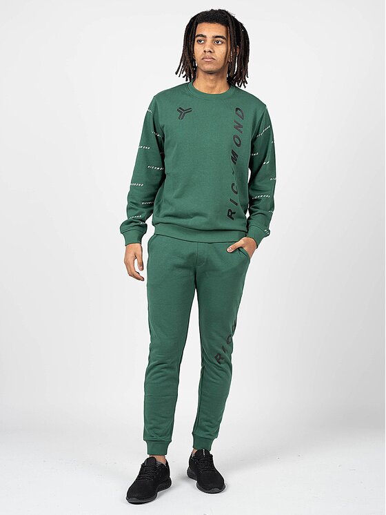 John Richmond John Richmond Kalhoty z materiálu UMA22002PA Zelená Regular Fit