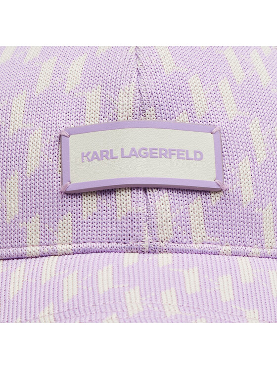 KARL LAGERFELD KARL LAGERFELD Шапка с козирка 241W3409 Виолетов