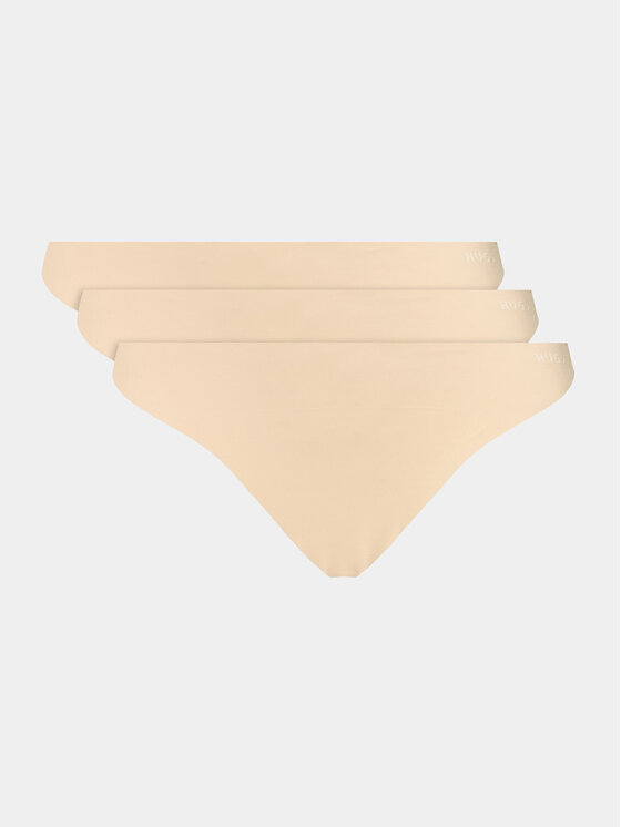 HUGO Hugo 3 db tanga 50492489 Bézs