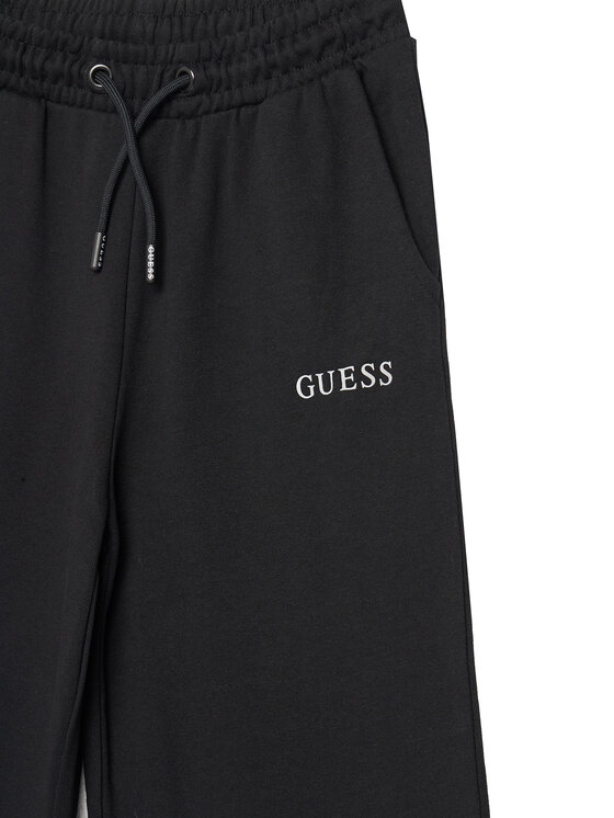 Guess Guess Παντελόνι φόρμας J5YQ14 KA6R4 Μαύρο Regular Fit