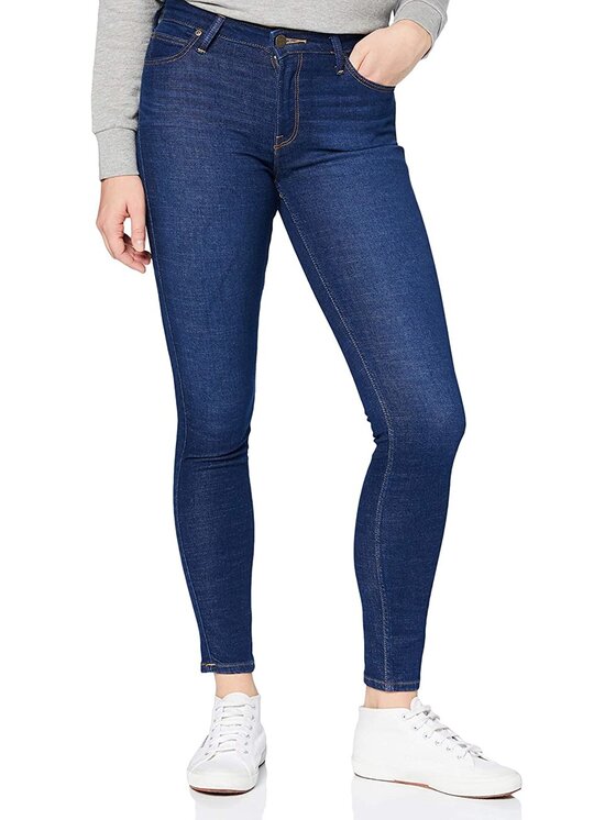 Lee Lee Jeansy JODEE Niebieski Skinny Fit