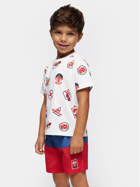 Mayoral Mayoral 2er-Set T-Shirts 3021 Bunt Regular Fit
