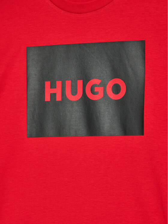 HUGO Hugo T-shirt G00144 D Crvena Regular Fit