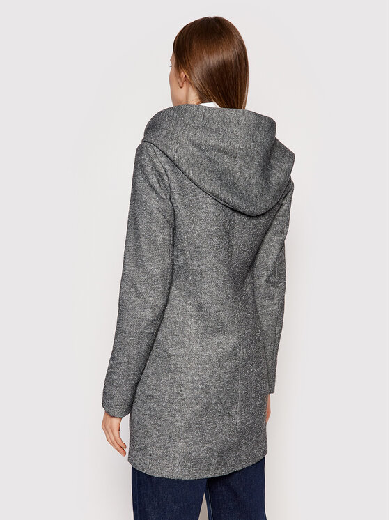 ONLY ONLY Преходно палто Sedona 15142911 Сив Regular Fit