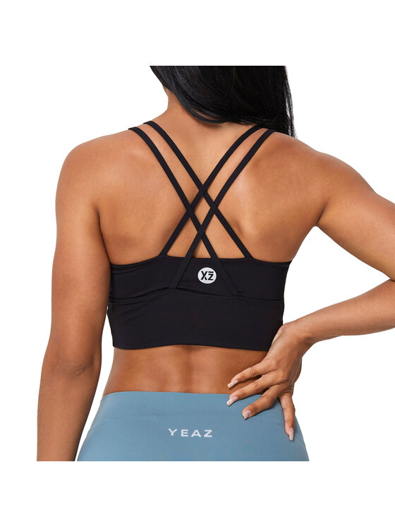 Yeaz Yeaz Top GRACE Czarny Slim Fit