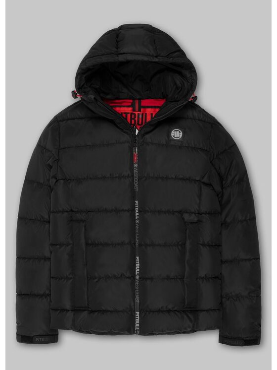 PITBULL PITBULL Kurtka zimowa męska z kapturem Airway V XL Czarny Regular Fit