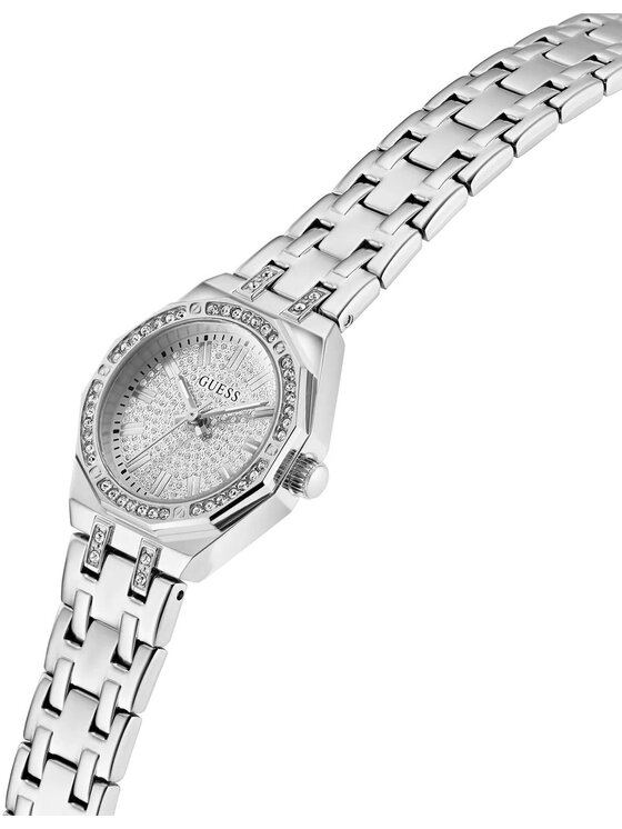 Guess Guess Hodinky GW0931L1 Stříbrná