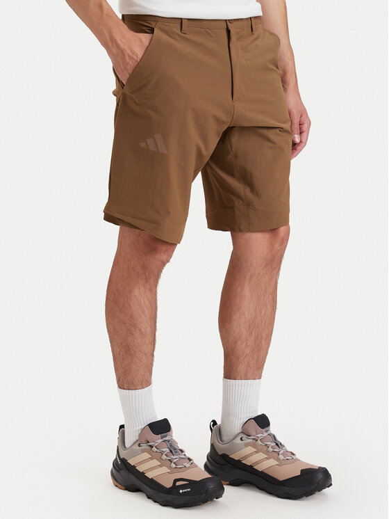 adidas adidas Outdoor панталони KW7459 Кафяв Regular Fit
