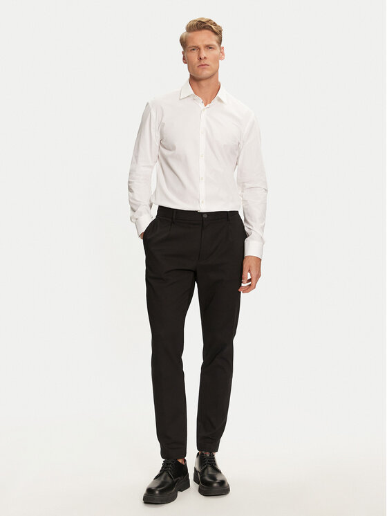HUGO Hugo Camicia Koey 50524832 Bianco Regular Fit