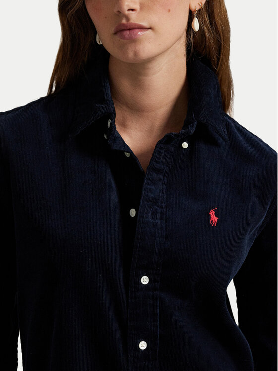 Polo Ralph Lauren Polo Ralph Lauren Košeľa 211971526003 Tmavomodrá Slim Fit
