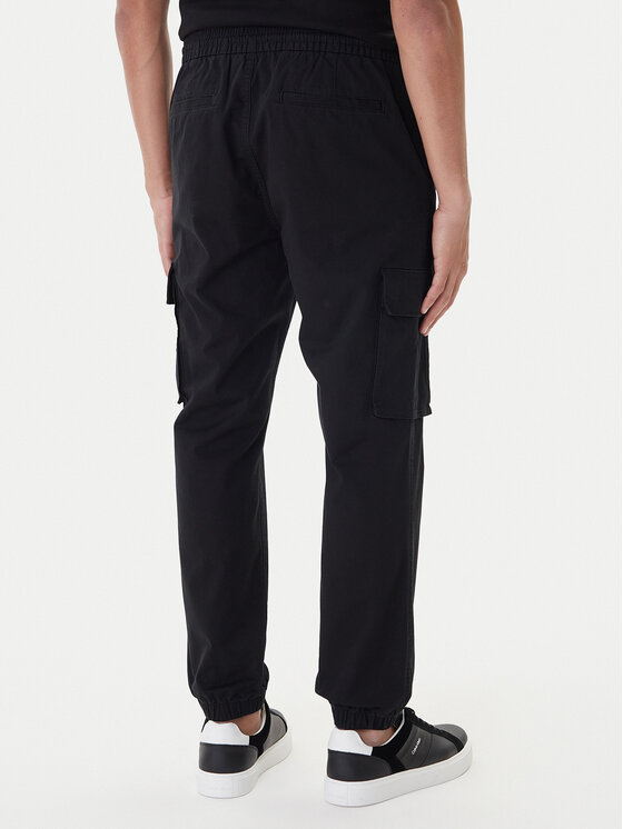Calvin Klein Jeans Calvin Klein Jeans Joggers kalhoty Comfort LV04RD608G Černá Skinny Fit