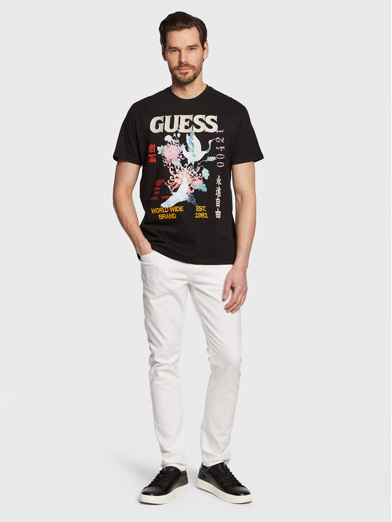 T-shirt Tokyo Collage M3GI76 KBDL0 Nero Regular