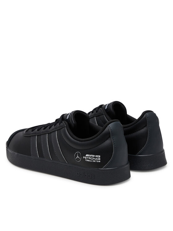 adidas adidas Sneakersy Mercedes - AMG Petronas Formula One Team Vl Court Base Trainers JR1067 Czarny
