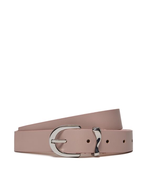 Calvin Klein Sieviešu josta Round Organic Loop Belt 2.5 K60K611930 Rozā