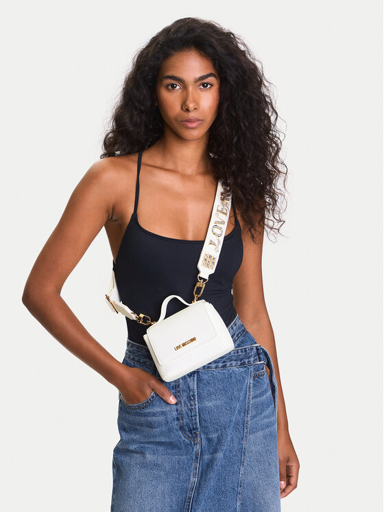 LOVE MOSCHINO LOVE MOSCHINO Torbica JC4279PP0MKI0100 Bijela