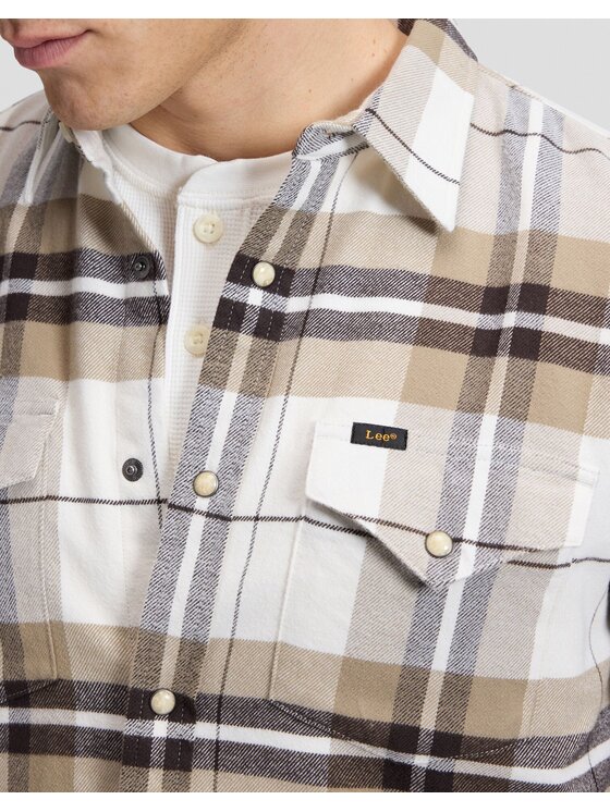 Lee Lee Koszula CLEAN WESTERN SHIRT Kolorowy Regular Fit
