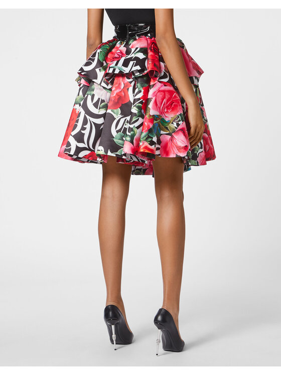 PHILIPP PLEIN PHILIPP PLEIN Spódnica 2555 Czarny Girl Fit