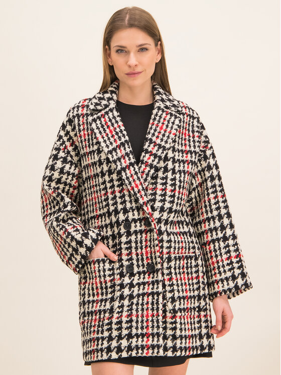 Red Valentino Red Valentino Вълнено палто SR3CAA82 Цветен Regular Fit