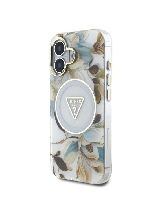 Guess Guess Etui na telefon Apple iPhone 16 Biały