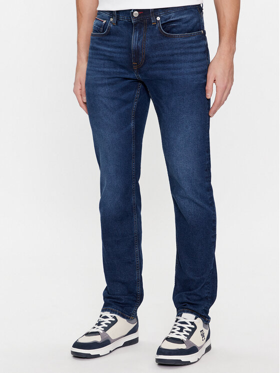 Tommy Hilfiger Jean Wcc Denton MW0MW33375 Bleu Straight Fit | Modivo.fr