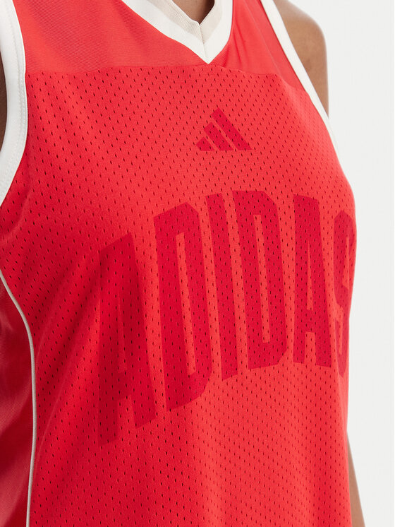 adidas adidas Každodenné šaty Stadium KC4998 Červená Slim Fit