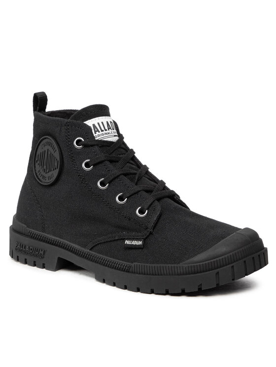 Palladium Palladium Schnürstiefeletten Pampa Sp20 Hi Cvs 76838-008-M Schwarz