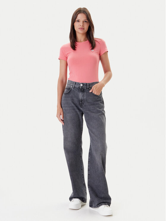 Guess Guess T-särk W2YI44 J1314 Korallivärviline Regular Fit