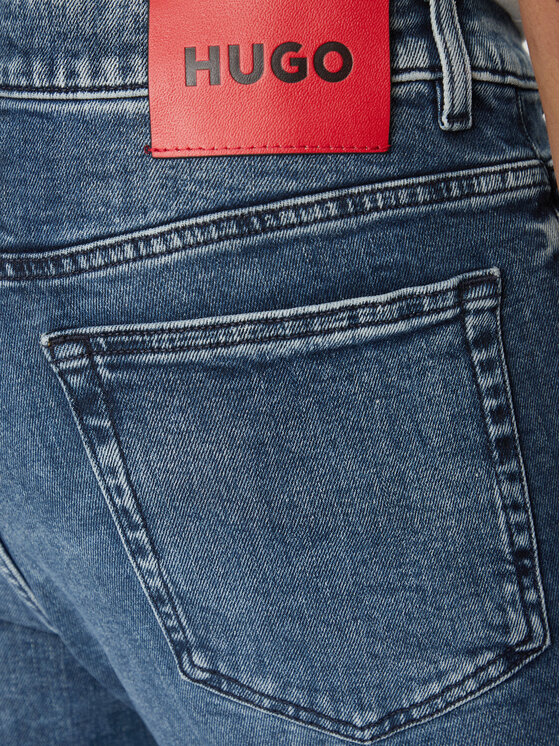 HUGO HUGO Джинси 50530587 Голубий Slim Fit
