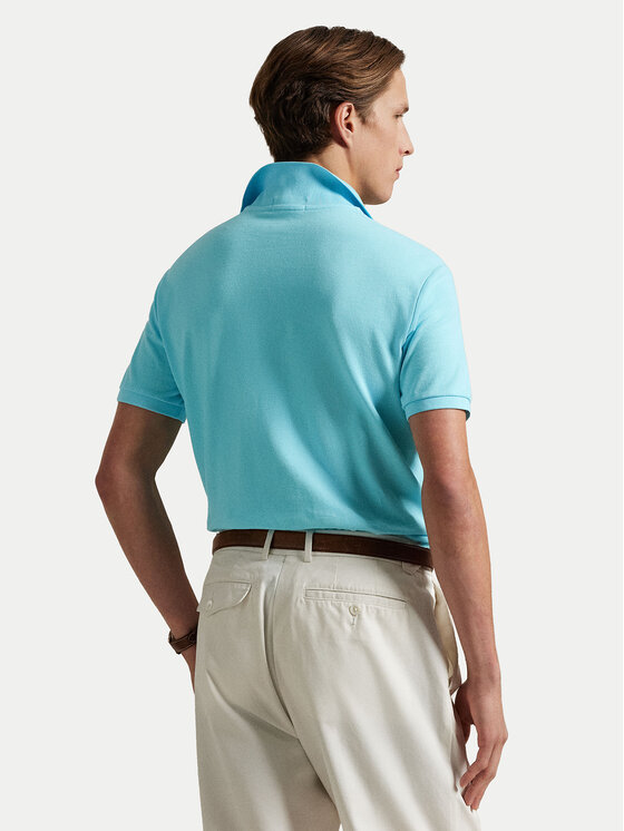 Polo Ralph Lauren Polo Ralph Lauren Поло 710536856449 Бірюзовий Slim Fit