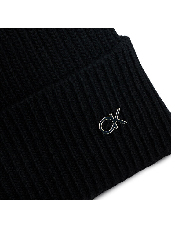 Calvin Klein Calvin Klein Čiapka Re-Lock Mix K60K610991 Čierna