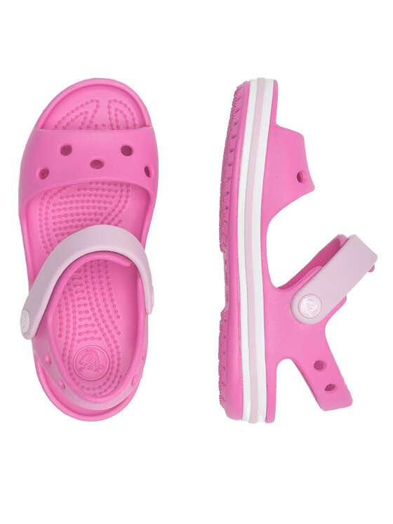 Crocs Crocs Сандали BAYABAND SANDAL K 205400-6QQ Розов