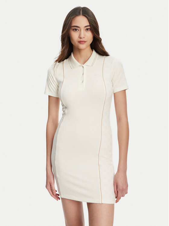 Guess Guess Kootud kleit V5YK00 KCX12 Ekrüüvärv Regular Fit