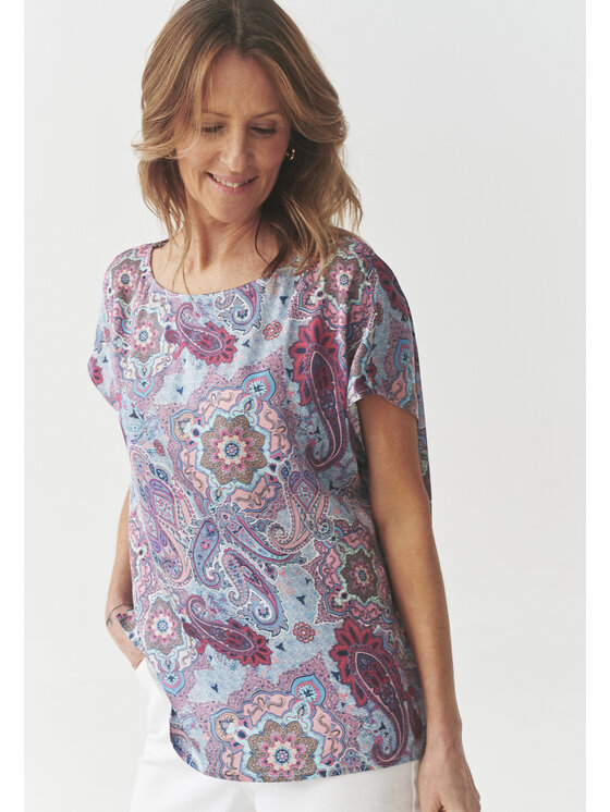 TATUUM TATUUM Bluzka OMA Kolorowy Loose Fit