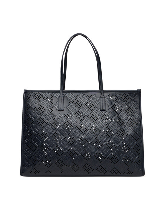Női Táska Tommy Hilfiger, Sötétkék, Th City AW0AW17501